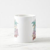 Mug La vie est une plage Profitez des vagues (Centre)