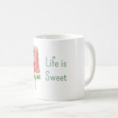 Mug La vie est une sucette de pastèque sucrée (Devant droit)