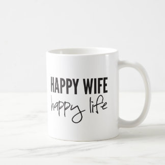 Mug La vie heureuse d'épouse heureuse