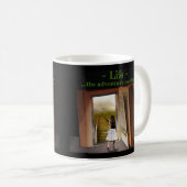 Mug La vie, l'aventure continue (Devant droit)