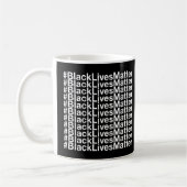 Mug La vie noire importe (Gauche)