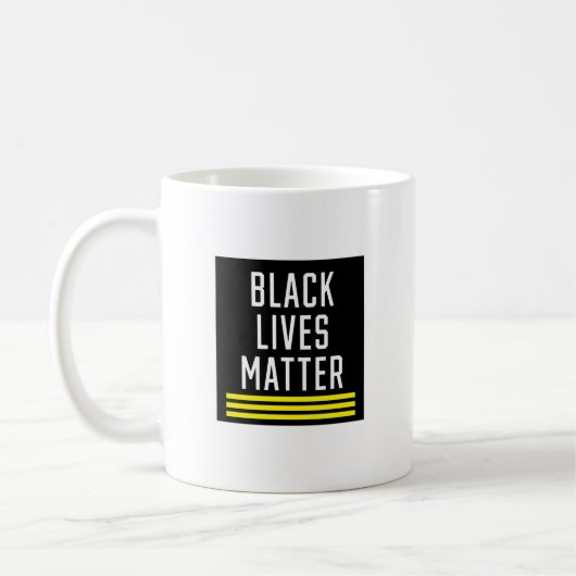 Mug La vie noire importe (Gauche)