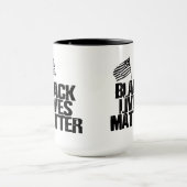 Mug La vie noire importe (Centre)