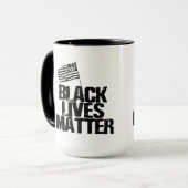 Mug La vie noire importe (Devant gauche)