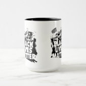 Mug La vie noire importe (Centre)