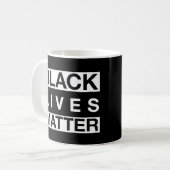 Mug La vie noire importe (Devant gauche)