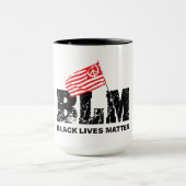 Mug La vie noire importe (Centre)