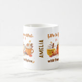 Mug La Vie Personalisée Est Splendide Avec Épices Citr (Centre)