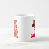 Mug La vie personnalisable continue sur T-shirt Bacon (Centre)