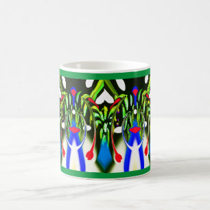 Mug La vie plante Alien forme l'art