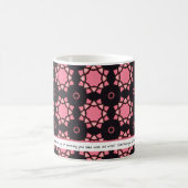 Mug La vie récompense de manière amusante | MOTIF ROSE (Centre)