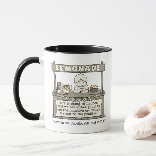 Mug La vie se passe (Avec donut)