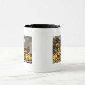 Mug La vie toujours avec des grenades (Centre)