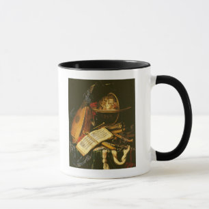Mug La vie toujours avec des instruments de musique