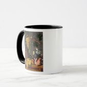 Mug La vie toujours avec des raisins, des oiseaux et (Devant gauche)