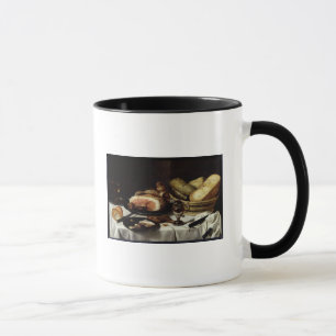Mug La vie toujours avec du jambon