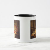 Mug La vie toujours avec le homard (Centre)