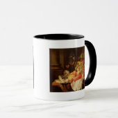 Mug La vie toujours avec le homard (Devant droit)