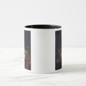 Mug La vie toujours avec le pot chinois de sucre (Centre)