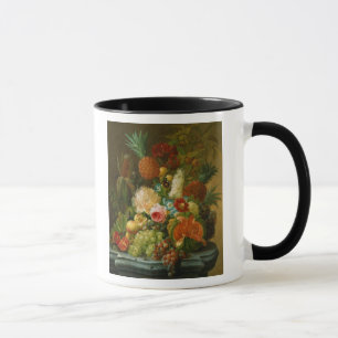 Mug La vie toujours avec un melon et des raisins