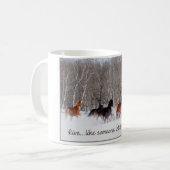 Mug La vie vivante ..... comme quelqu'un a laissé la (Devant gauche)