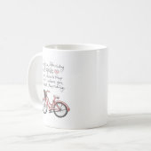 Mug la vie vol25 est comme monter une bicyclette (Devant gauche)