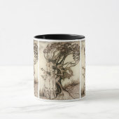 Mug La vieille femme dans le bois par Arthur Rackham (Centre)