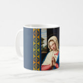 Mug La Vierge à la prière, un paysage au-delà (Devant gauche)