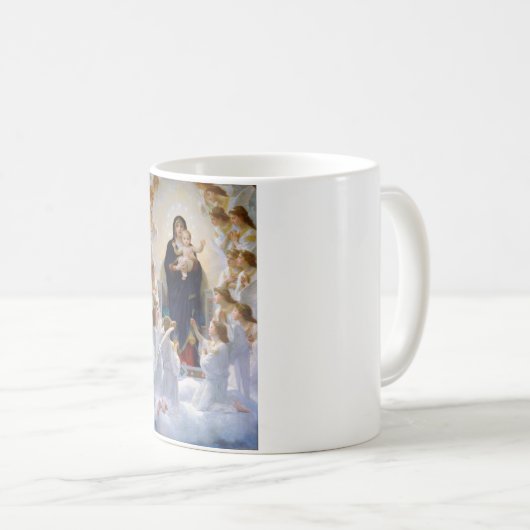 Mug La Vierge aux Anges, Bouguereau (Devant droit)