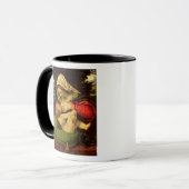 Mug La Vierge du coussin vert, 1507-10 (Devant gauche)