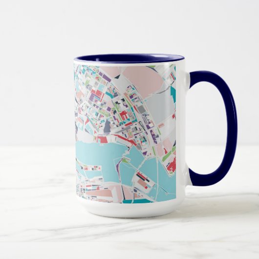 Mug La ville d'Amsterdam (Droite)