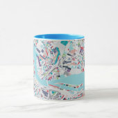 Mug La ville d'Amsterdam (Centre)