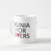Mug La Virginie est pour des amants (Devant gauche)
