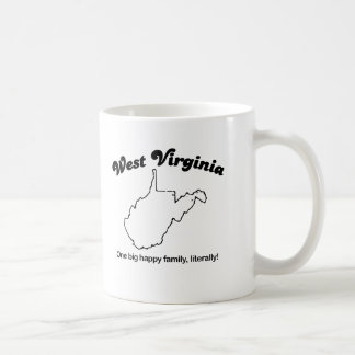 Mug La Virginie Occidentale - une grande famille