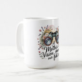 Mug La vision d'une mère façonne notre avenir (Devant gauche)