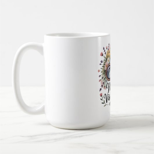 Mug La vision d'une mère façonne notre avenir (Gauche)