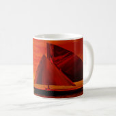 Mug La voile au coucher du soleil (Devant droit)