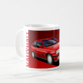 Mug La voiture classique de GTE de Vauxhall Astra a (Devant gauche)