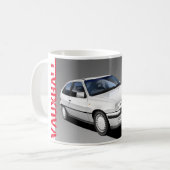Mug La voiture classique de GTE de Vauxhall Astra a (Devant gauche)