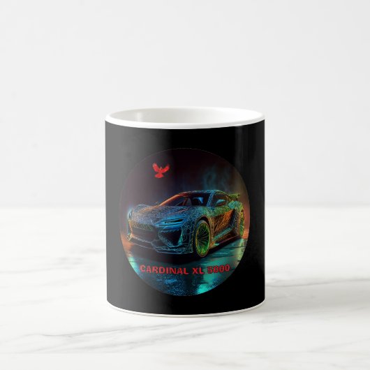 Mug La voiture de sport Cardinal XL5000 Elite (Centre)