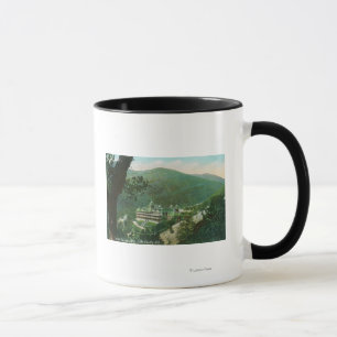 Mug La vue aérienne de Witter jaillit extérieur