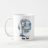 Mug Lab Life PhD Panic (Gauche)