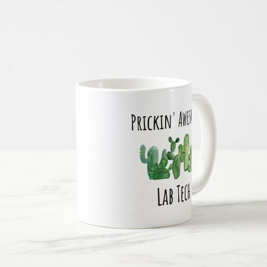 Mug Lab Tech Technician Gift Idea (Devant droit)
