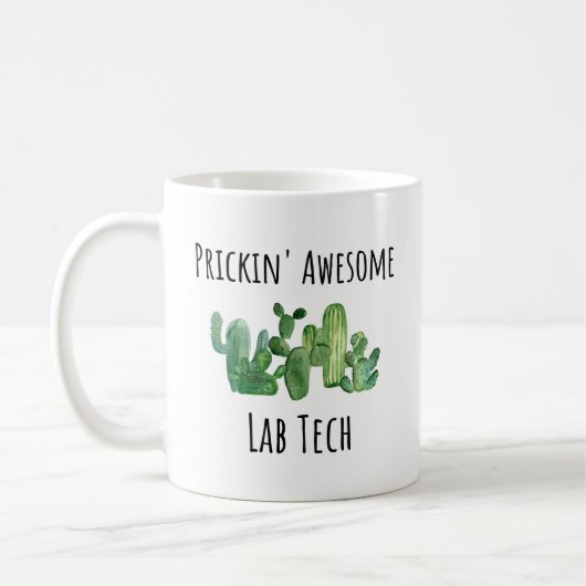 Mug Lab Tech Technician Gift Idea (Gauche)
