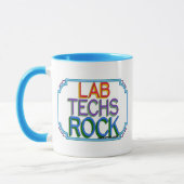 Mug Lab Techs Rock (Gauche)