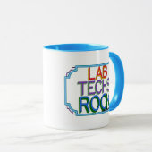 Mug Lab Techs Rock (Devant droit)