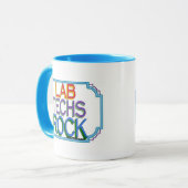 Mug Lab Techs Rock (Devant gauche)