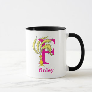 Mug L'ABC de Dr Seuss : Lettre F - Rose   Ajoutez votr