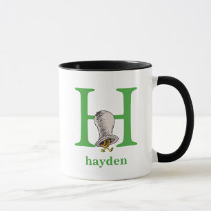 Mug L'ABC de Dr Seuss : Lettre H - Vert   Ajoutez votr