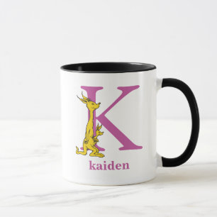 Mug L'ABC de Dr Seuss : Lettre K - Violet Ajoutez vo